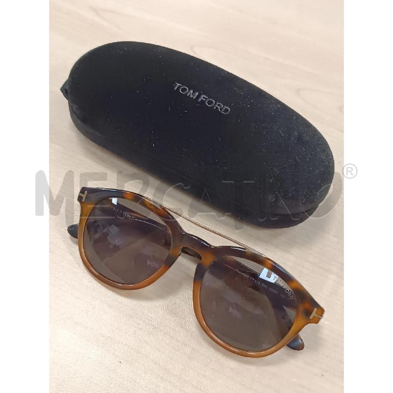 OCCHIALI DA SOLE DONNA TOM FORD MONTATURA MACULATA MARRONE NERO  | Mercatino dell'Usato Torino tenivelli 1