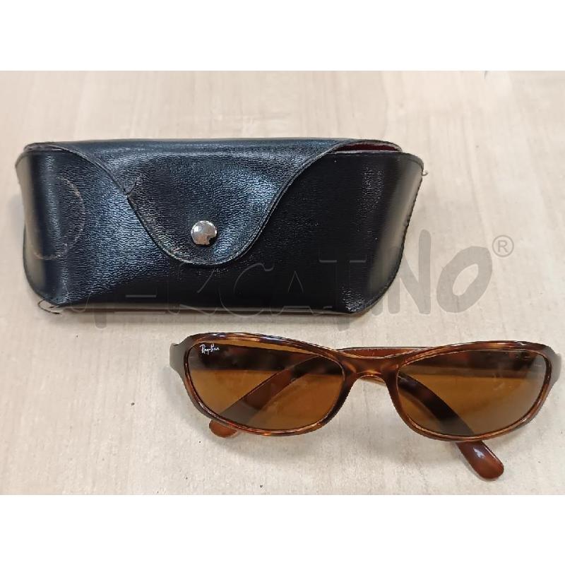 OCCHIALI DA SOLE RAY BAN MONTATURA MARRONE MACULATA  | Mercatino dell'Usato Torino tenivelli 1