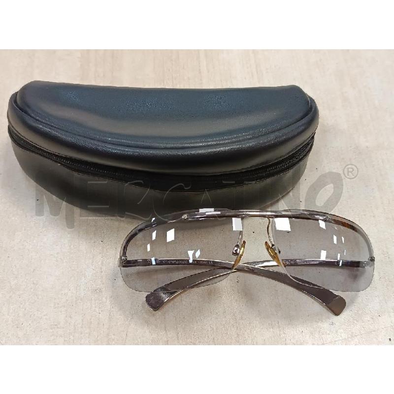 OCCHIALI DA SOLE UOMO EMPORIO ARMANI MONTATURA CHROMATA  | Mercatino dell'Usato Torino tenivelli 1