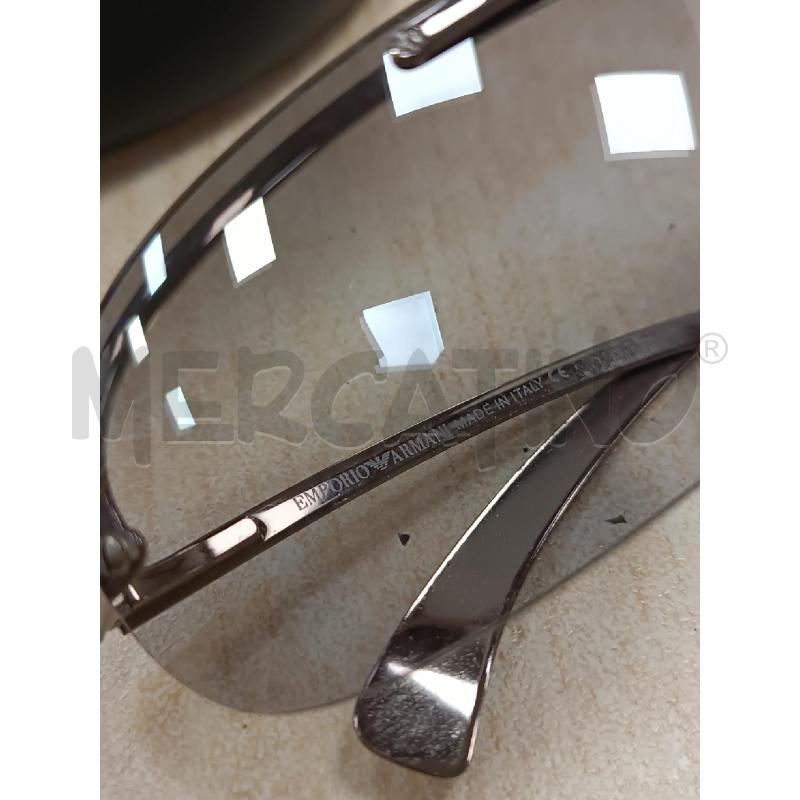 OCCHIALI DA SOLE UOMO EMPORIO ARMANI MONTATURA CHROMATA  | Mercatino dell'Usato Torino tenivelli 2