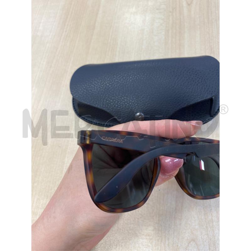 OCCHIALI DONNA CARRERA MONTATURA LEOPARDATA MARRONE LENTE SPECCHIO VIOLA +  CUSTODIA | Mercatino dell'Usato Torino tenivelli