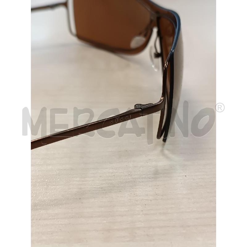 OCCHIALI DONNA DA SOLE GUCCI MONTATURA METALLO BRONZO  | Mercatino dell'Usato Torino tenivelli 5