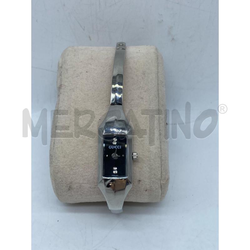 OROLOGIO DA POLSO GUCCI VINTAGE BRACCIALE RIGIDO IN ACCIAIO  | Mercatino dell'Usato Torino tenivelli 1