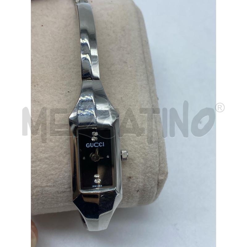 OROLOGIO DA POLSO GUCCI VINTAGE BRACCIALE RIGIDO IN ACCIAIO  | Mercatino dell'Usato Torino tenivelli 2