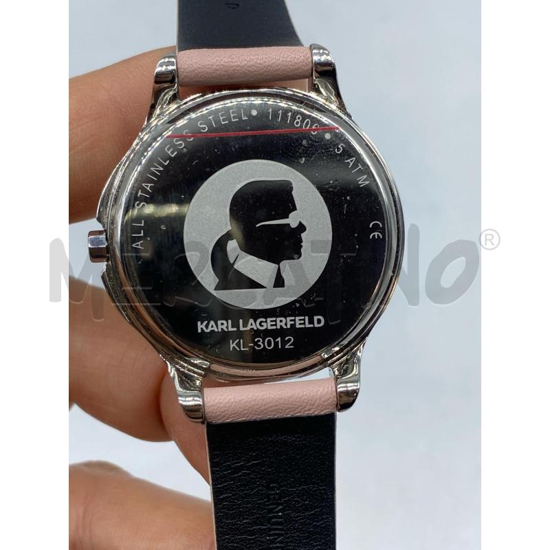 OROLOGIO DA POLSO KARL LAGERFELD CINTURINO ROSA | Mercatino dell'Usato Torino tenivelli 3
