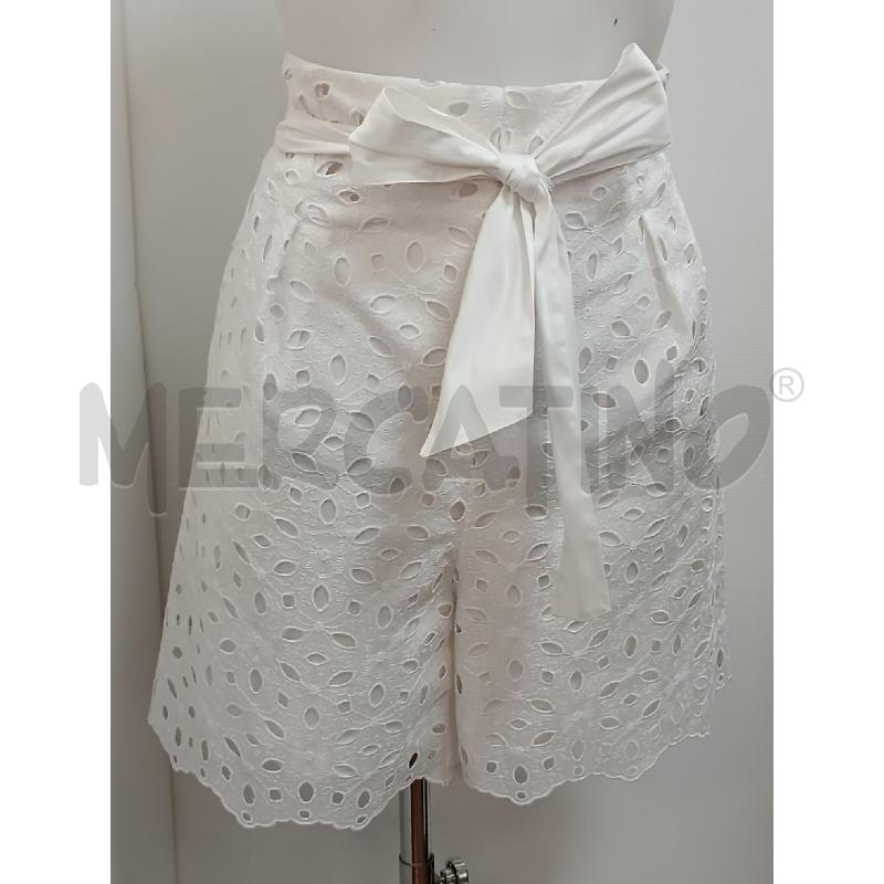 PANTALONE DONNA D.EXTERIOR BIANCHI TRAFORATI | Mercatino dell'Usato Torino tenivelli 1