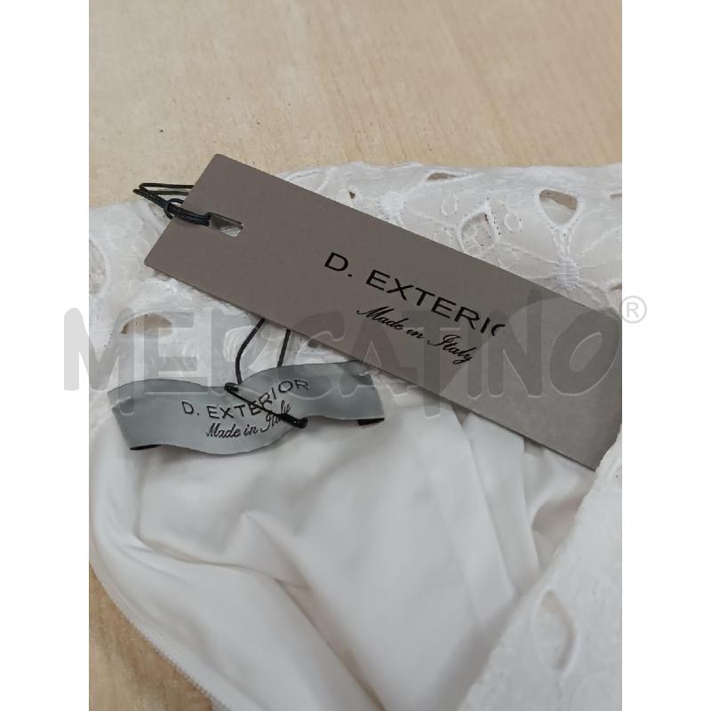 PANTALONE DONNA D.EXTERIOR BIANCHI TRAFORATI | Mercatino dell'Usato Torino tenivelli 4