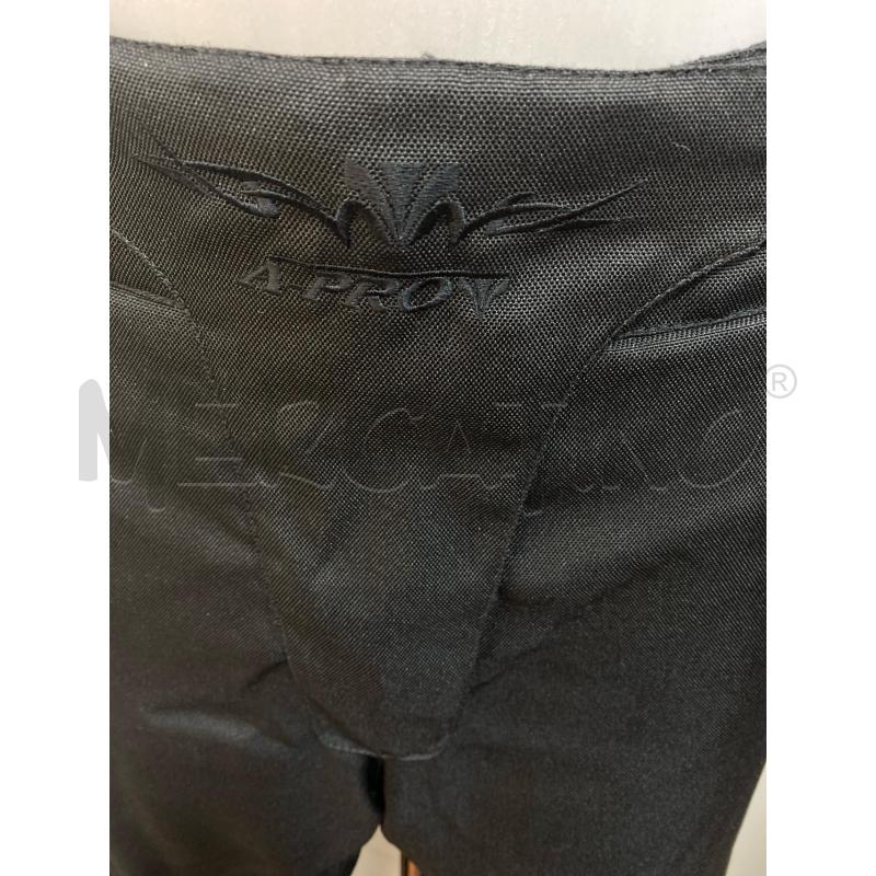 PANTALONE DONNA DA MOTO NERO IMBOTTITO A-PRO  | Mercatino dell'Usato Torino tenivelli 3