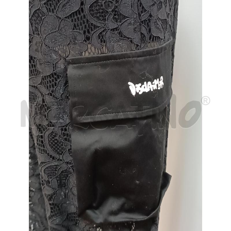 PANTALONE DONNA DISCLAIMER PIZZO NERO MODELLO CARGO  | Mercatino dell'Usato Torino tenivelli 2