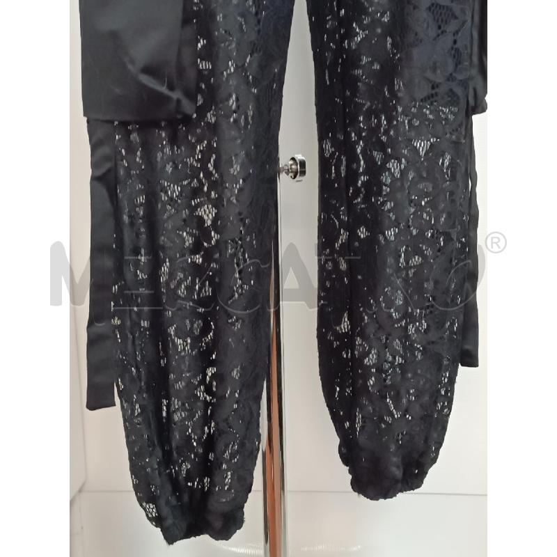 PANTALONE DONNA DISCLAIMER PIZZO NERO MODELLO CARGO  | Mercatino dell'Usato Torino tenivelli 4