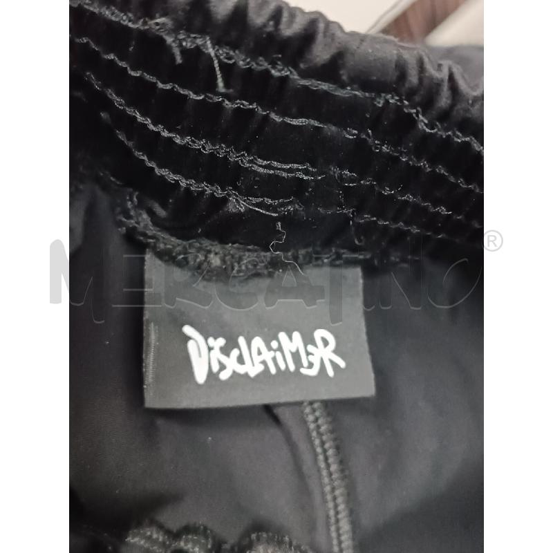 PANTALONE DONNA DISCLAIMER PIZZO NERO MODELLO CARGO  | Mercatino dell'Usato Torino tenivelli 5