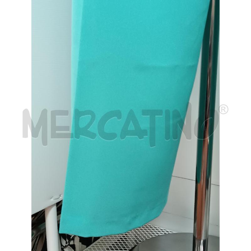 PANTALONE DONNA ELMAS PHIL TURCHESE  | Mercatino dell'Usato Torino tenivelli 3