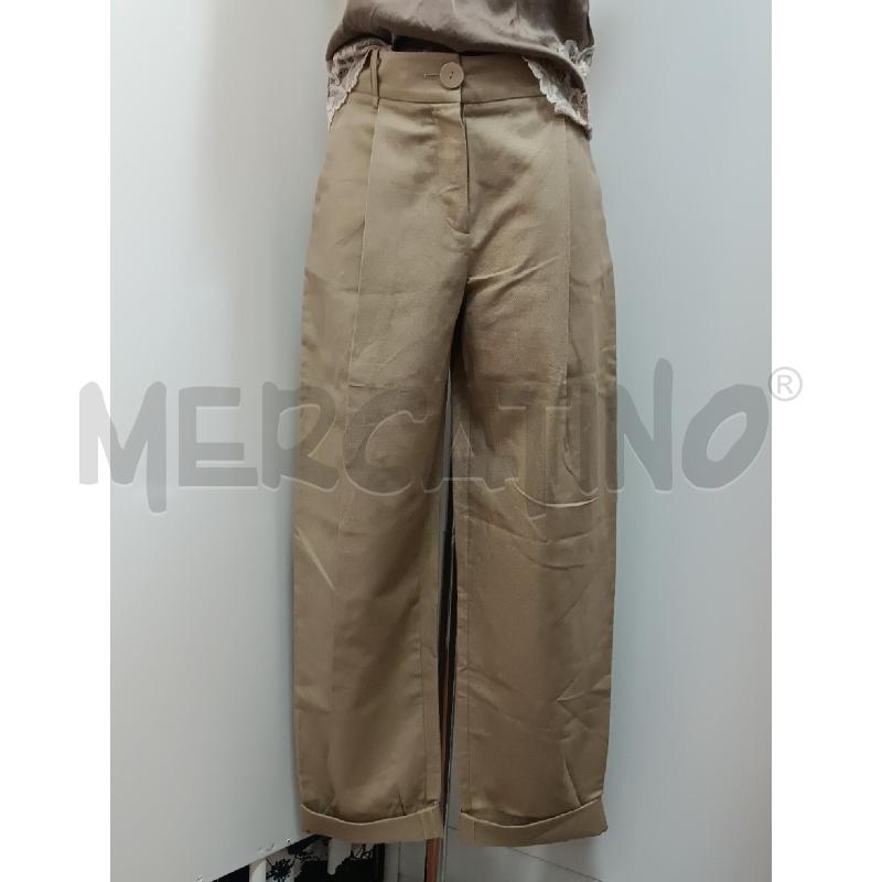 PANTALONE DONNA EMPORIO ARMANI BEIGE  | Mercatino dell'Usato Torino tenivelli 1