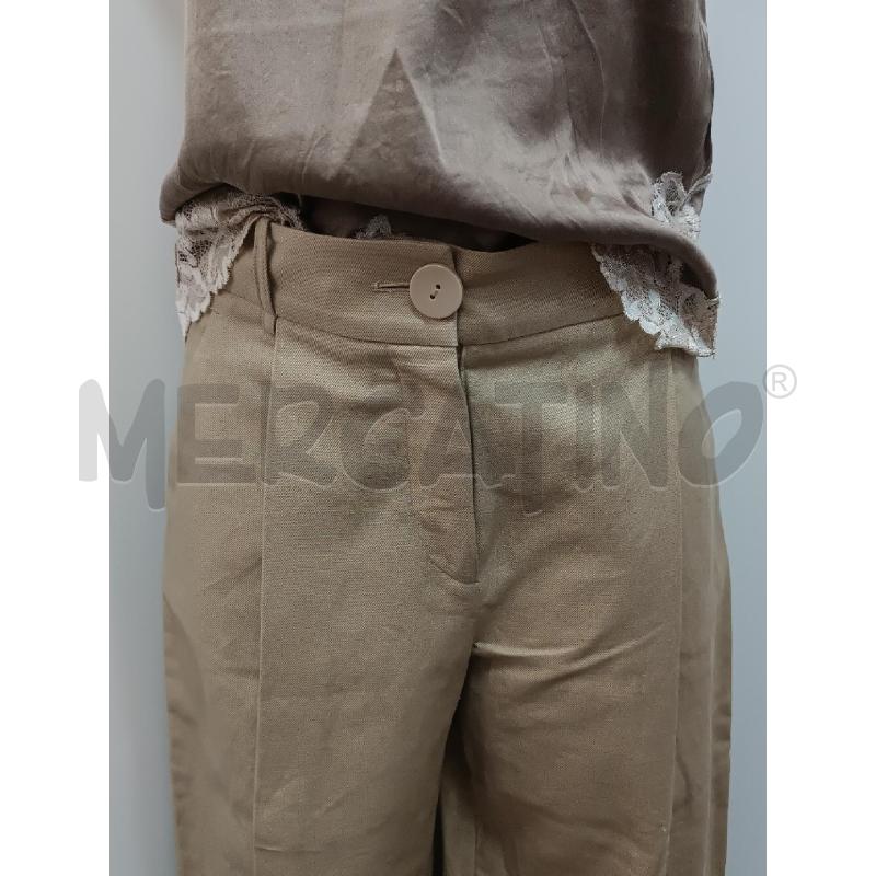 PANTALONE DONNA EMPORIO ARMANI BEIGE  | Mercatino dell'Usato Torino tenivelli 2