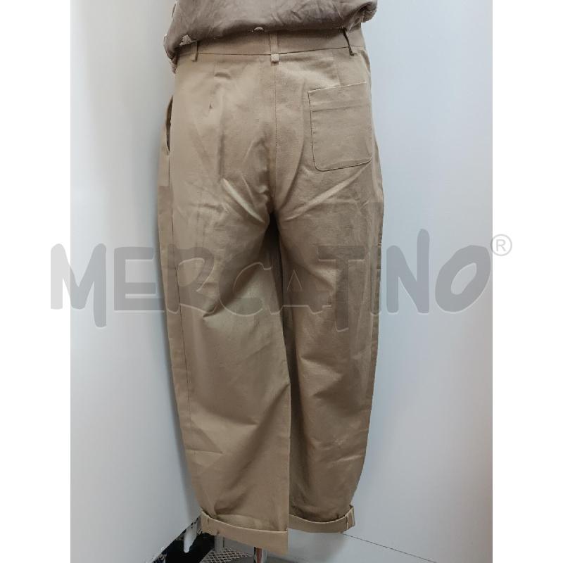 PANTALONE DONNA EMPORIO ARMANI BEIGE  | Mercatino dell'Usato Torino tenivelli 5