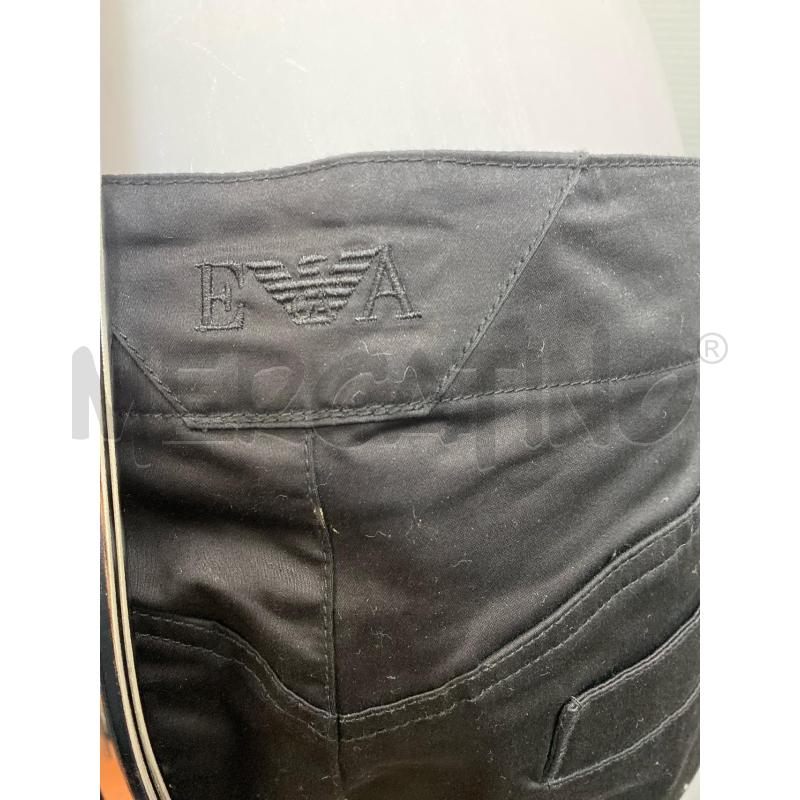 PANTALONE DONNA EMPORIO ARMANI NERO  | Mercatino dell'Usato Torino tenivelli 4