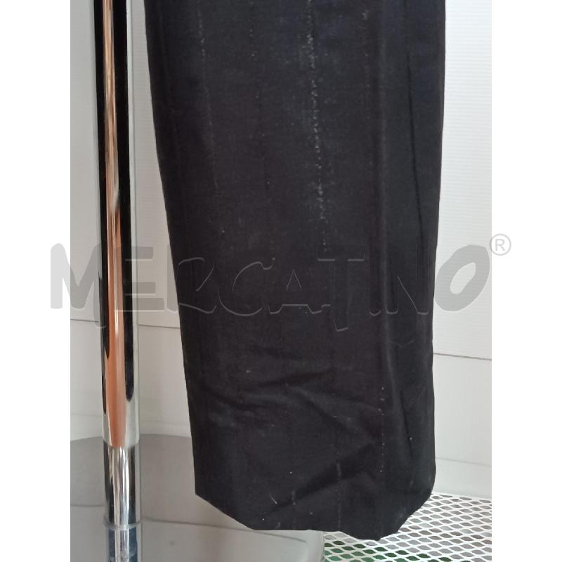 PANTALONE DONNA EXTE NERO GESSATO LUCCICANTE  | Mercatino dell'Usato Torino tenivelli 3