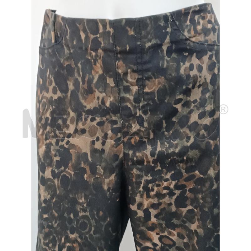 PANTALONE DONNA JOSEPH RIBKOFF MACULATI NERI MARRONI BEIGE  | Mercatino dell'Usato Torino tenivelli 2