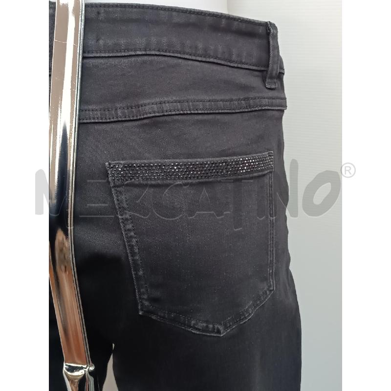 PANTALONE DONNA JOSEPH RIBKOFF NERO QUADRI BIANCHI | Mercatino dell'Usato Torino tenivelli 4
