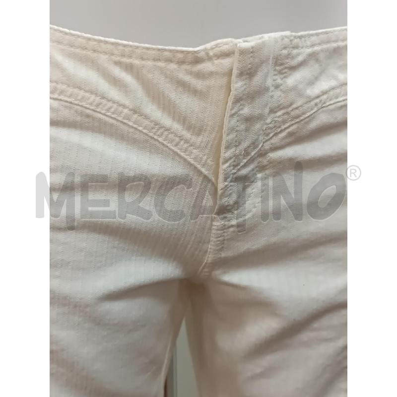 PANTALONE DONNA JUST CAVALLI BIANCHI EFFETTO LUCCICANTE  | Mercatino dell'Usato Torino tenivelli 2