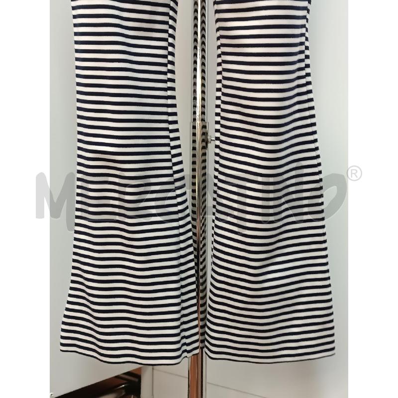 PANTALONE DONNA LE COEUR TWINSET RIGHE BIANCHE NERE  | Mercatino dell'Usato Torino tenivelli 3