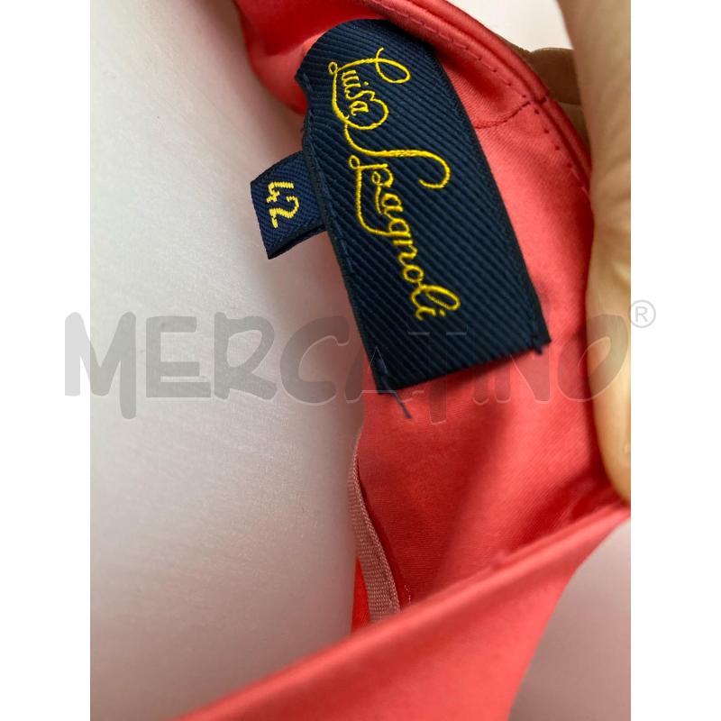 PANTALONE DONNA LUISA SPAGNOLI ROSA 98% COTTONE  | Mercatino dell'Usato Torino tenivelli 5
