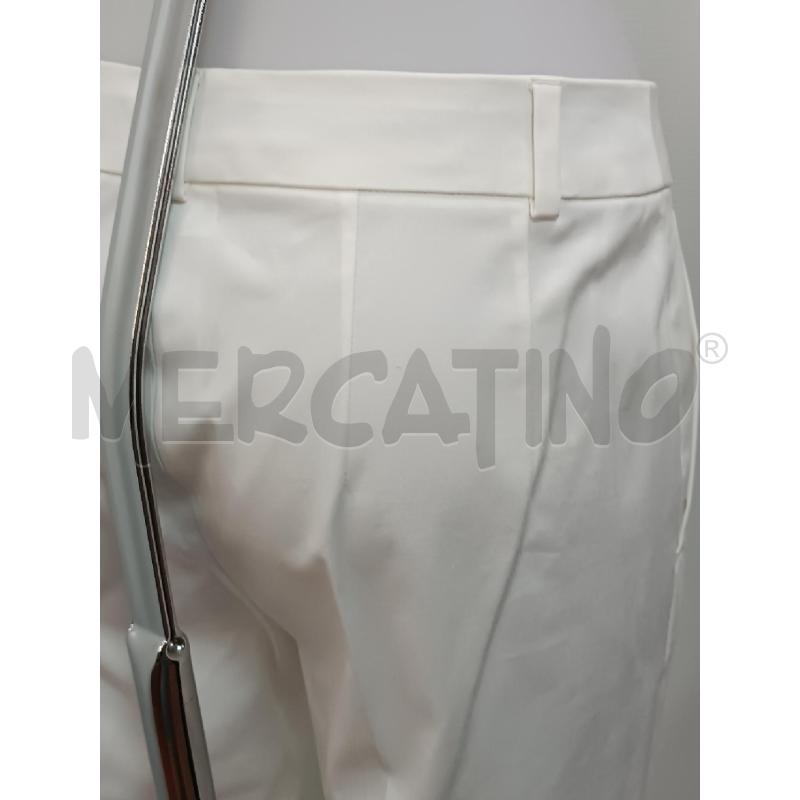 PANTALONE DONNA MAX MARA BIANCHI  | Mercatino dell'Usato Torino tenivelli 3