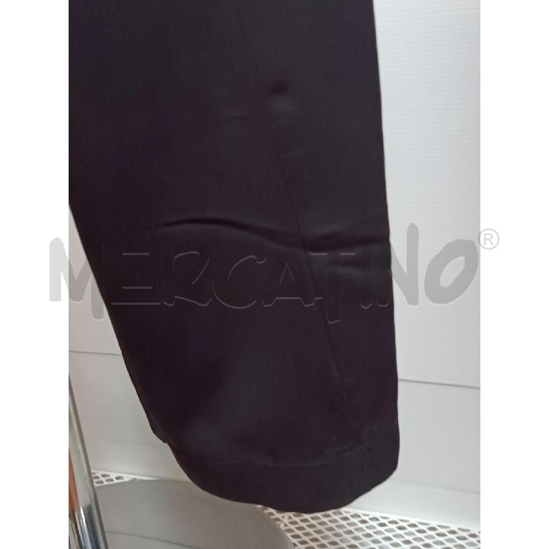 PANTALONE DONNA PONCIF NERO LARGO SEMPLICE  | Mercatino dell'Usato Torino tenivelli 3