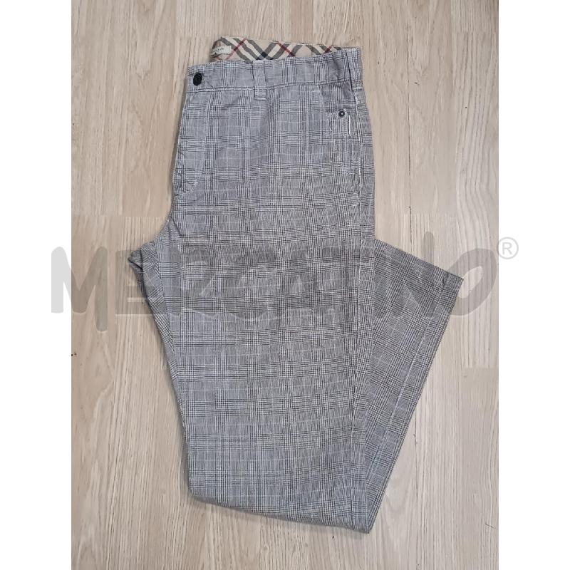 PANTALONE UOMO BURBERRY SCOZZESE MARRONE  | Mercatino dell'Usato Torino tenivelli 1