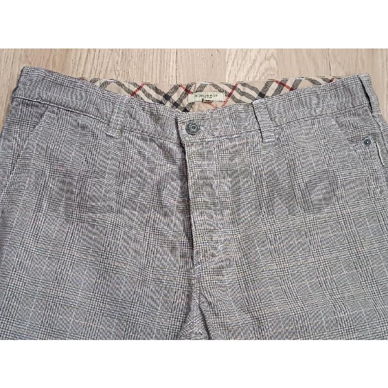 PANTALONE UOMO BURBERRY SCOZZESE MARRONE  | Mercatino dell'Usato Torino tenivelli 2