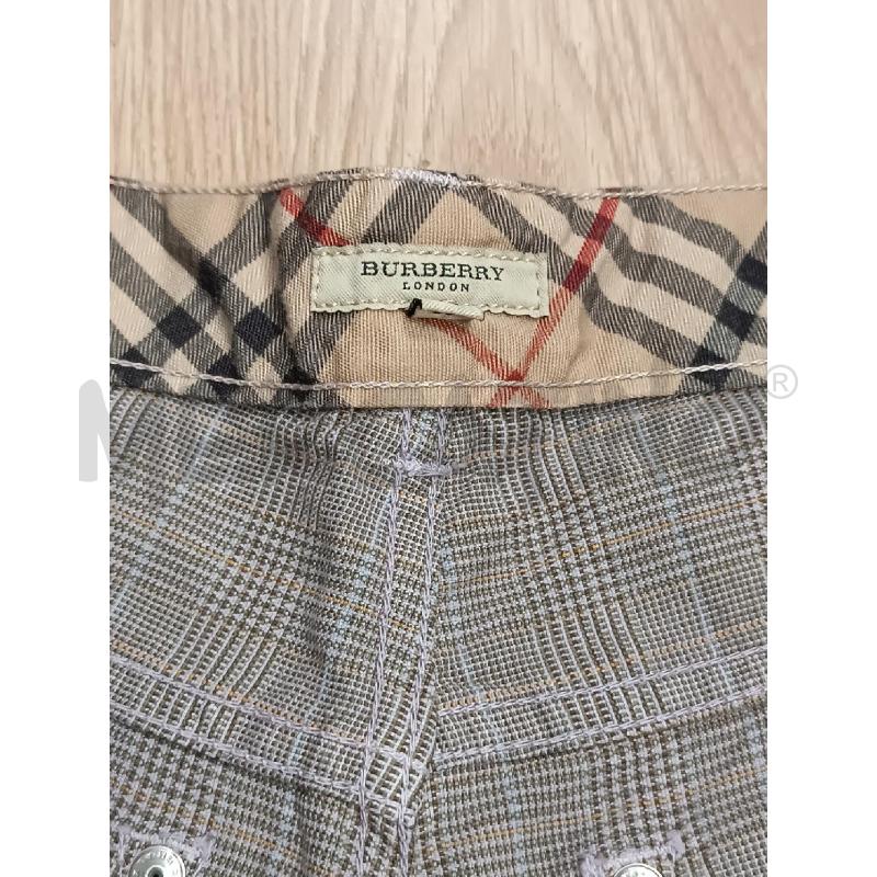 PANTALONE UOMO BURBERRY SCOZZESE MARRONE  | Mercatino dell'Usato Torino tenivelli 4