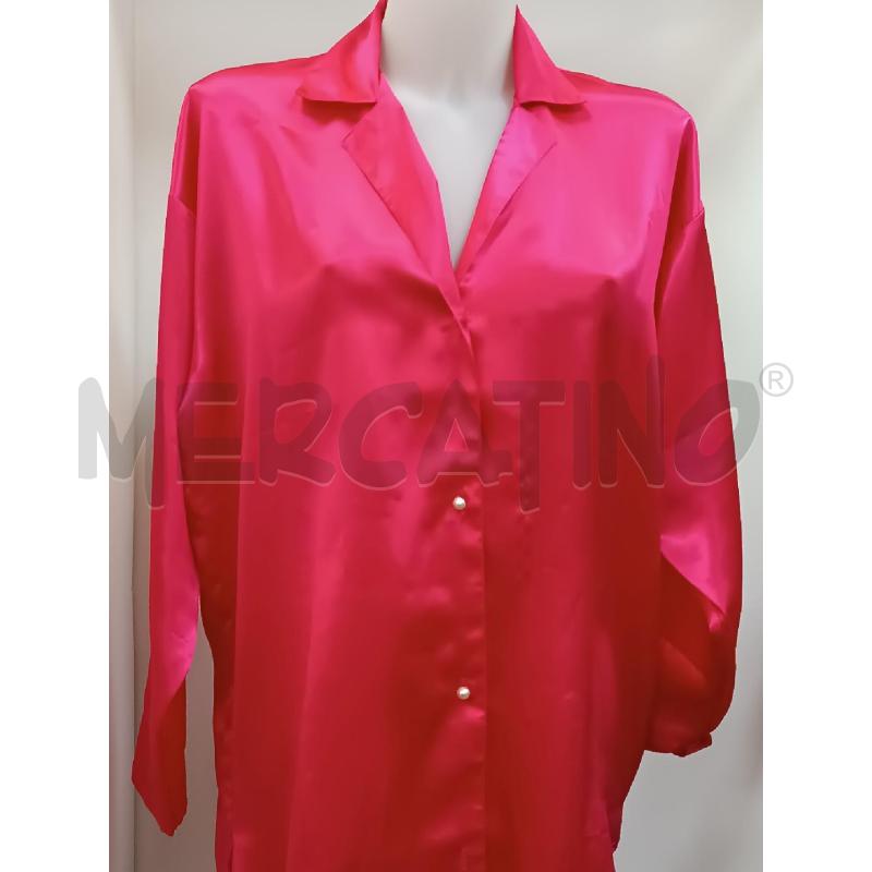 PIGIAMA DONNA VICTORIA SECRET PANTALONE E CAMICIA ROSA FUCSIA  | Mercatino dell'Usato Torino tenivelli 2