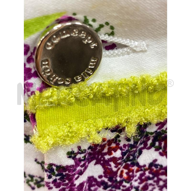 PINOCCHIETTO DONNA MILA SCHON BIANCO FLOREALE ROSA VERDE  | Mercatino dell'Usato Torino tenivelli 5