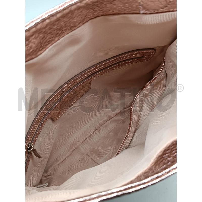 POCHETTE RETTILE ROSA METALIZZATO  | Mercatino dell'Usato Torino tenivelli 4
