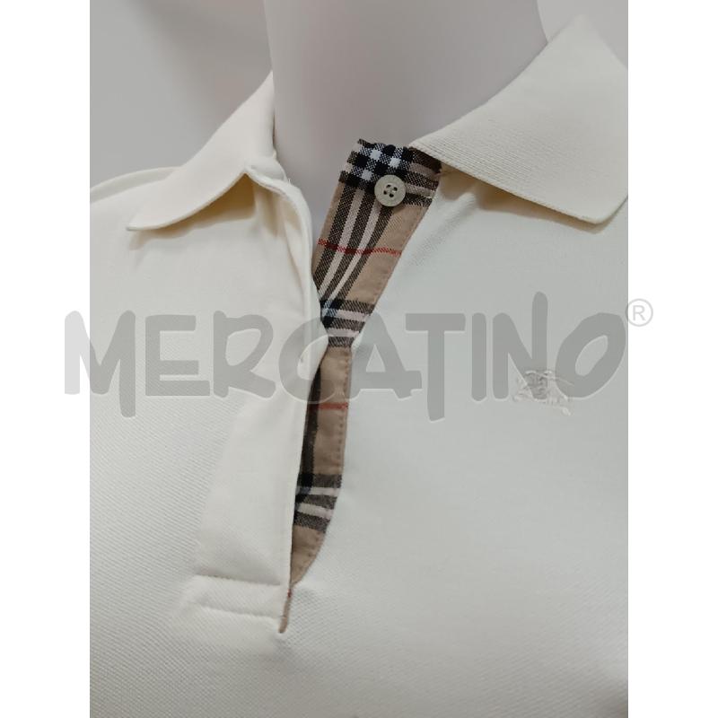 POLO DONNA BURBERRY LONDON BEIGE 1/2 MANICA  | Mercatino dell'Usato Torino tenivelli 2