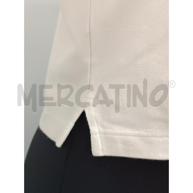 POLO DONNA FRED PERRY BEIGE BORDO RIGHE BLU ROSSO  | Mercatino dell'Usato Torino tenivelli 4