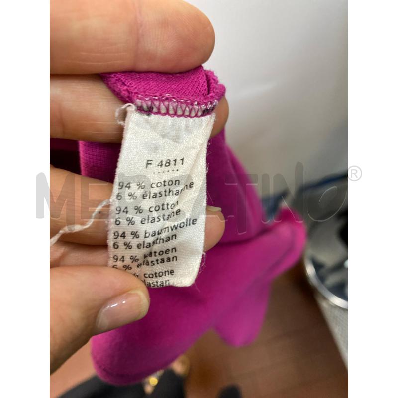 POLO DONNA LACOSTE ROSA FUCSIA  | Mercatino dell'Usato Torino tenivelli 5