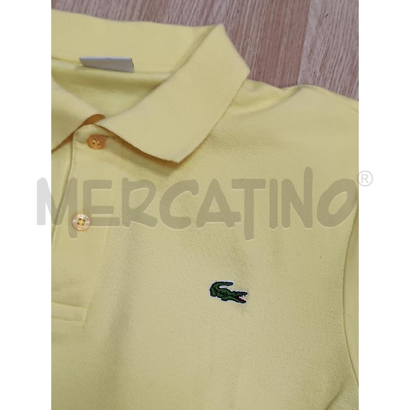 POLO UOMO LACOSTE GIALLO 1/2 MANICA  | Mercatino dell'Usato Torino tenivelli 2