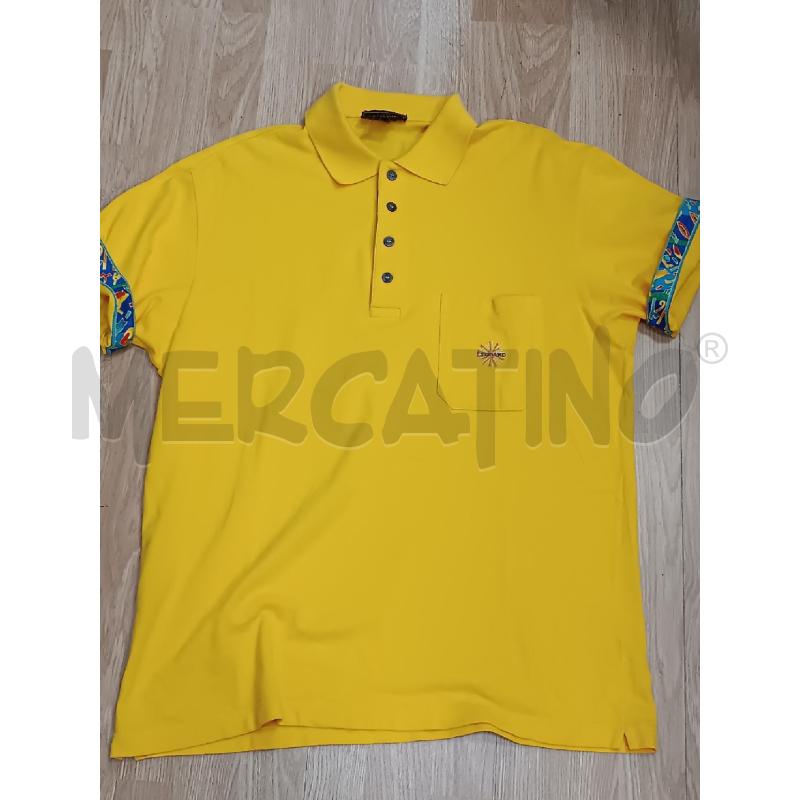 POLO UOMO LEONARD GIALLA 1/2 MANICA  | Mercatino dell'Usato Torino tenivelli 1
