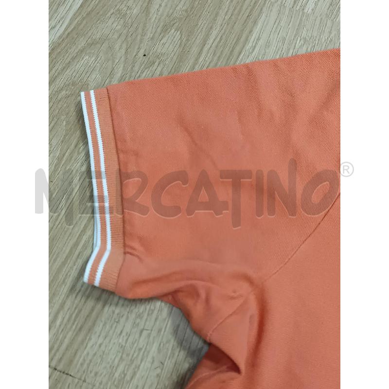 POLO UOMO STONE ISLAND ARANCIONE SALMONE SLIM FIT | Mercatino dell'Usato Torino tenivelli 3