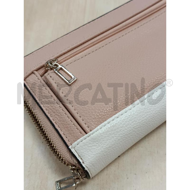 PORTA FOGLIO GUESS  ROSANTICO E BIANCO  | Mercatino dell'Usato Torino tenivelli 5