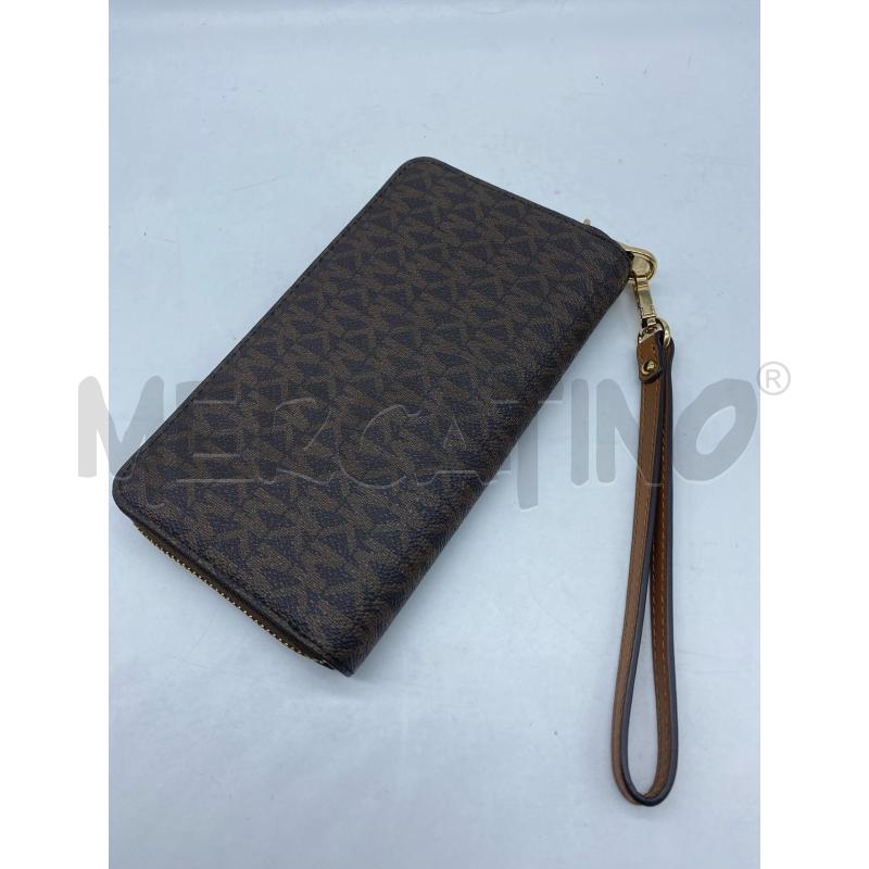 PORTA FOGLIO MICHAEL KORS MARRONE  | Mercatino dell'Usato Torino tenivelli 3