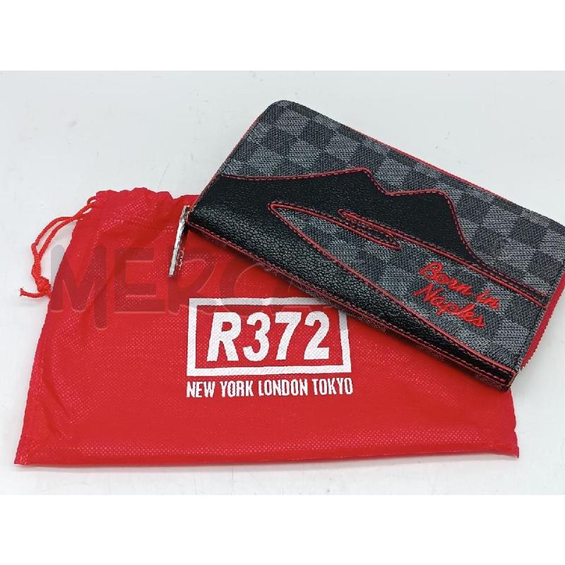 PORTA FOGLIO R372 SCACCHI NERI GRIGI | Mercatino dell'Usato Torino tenivelli 1