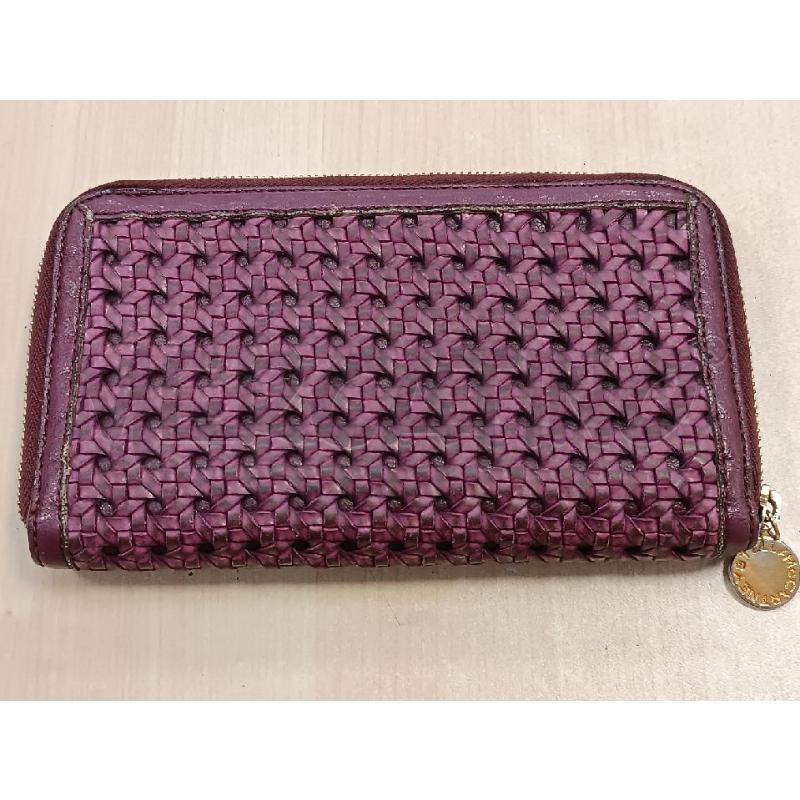 PORTA FOGLIO STELLA MC CARTNEY BORDEAUX INCROCCIATO  | Mercatino dell'Usato Torino tenivelli 1