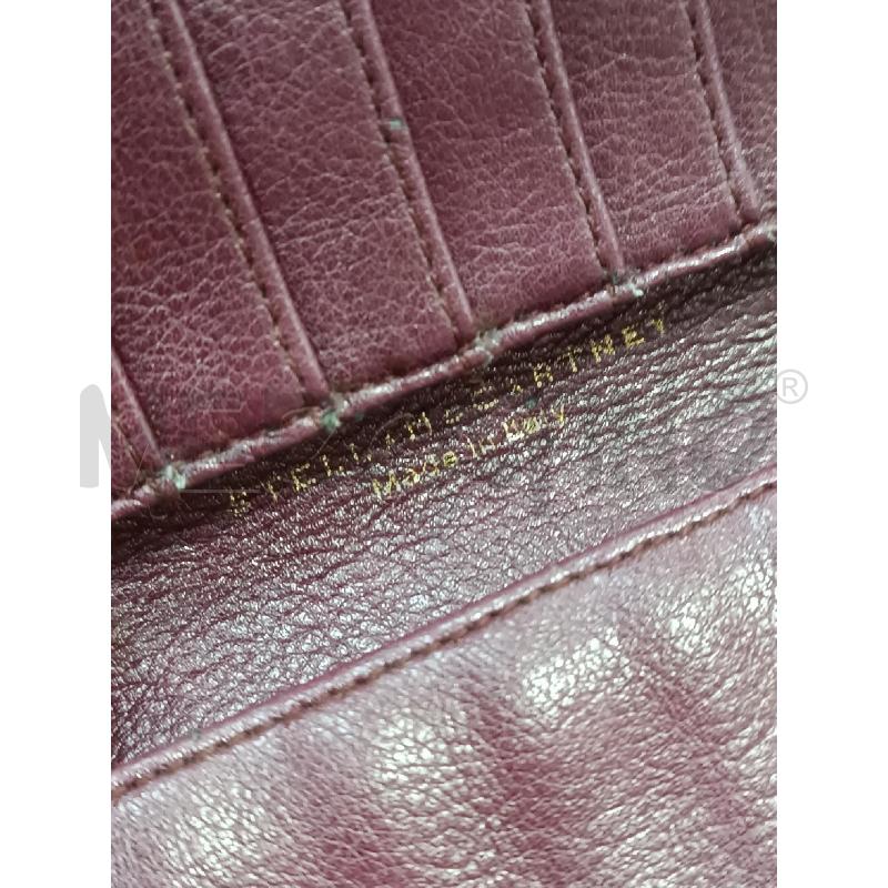 PORTA FOGLIO STELLA MC CARTNEY BORDEAUX INCROCCIATO  | Mercatino dell'Usato Torino tenivelli 5