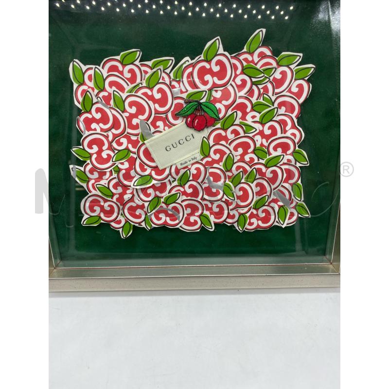 QUADRO GUCCI CORNICE ACCIAIO SATINATO | Mercatino dell'Usato Torino tenivelli 2