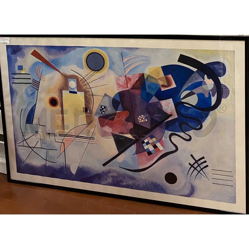 QUADRO STAMPA ASTRATTA 140 X 100 ARTISTI VARI | Mercatino dell'Usato Torino tenivelli 4