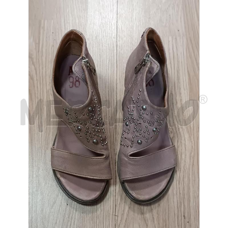 SANDALI DONNA AS 98 ROSANTICO BORCHIETTE  | Mercatino dell'Usato Torino tenivelli 1