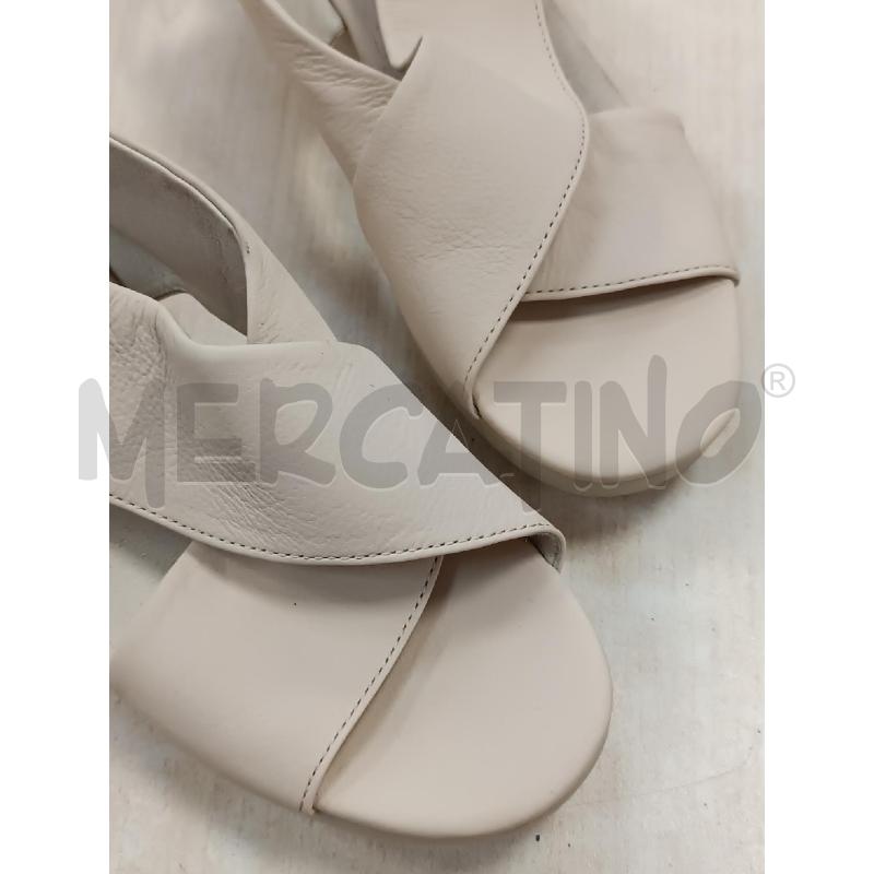 SANDALI DONNA CAMPER PELLE BEIGE  | Mercatino dell'Usato Torino tenivelli 3