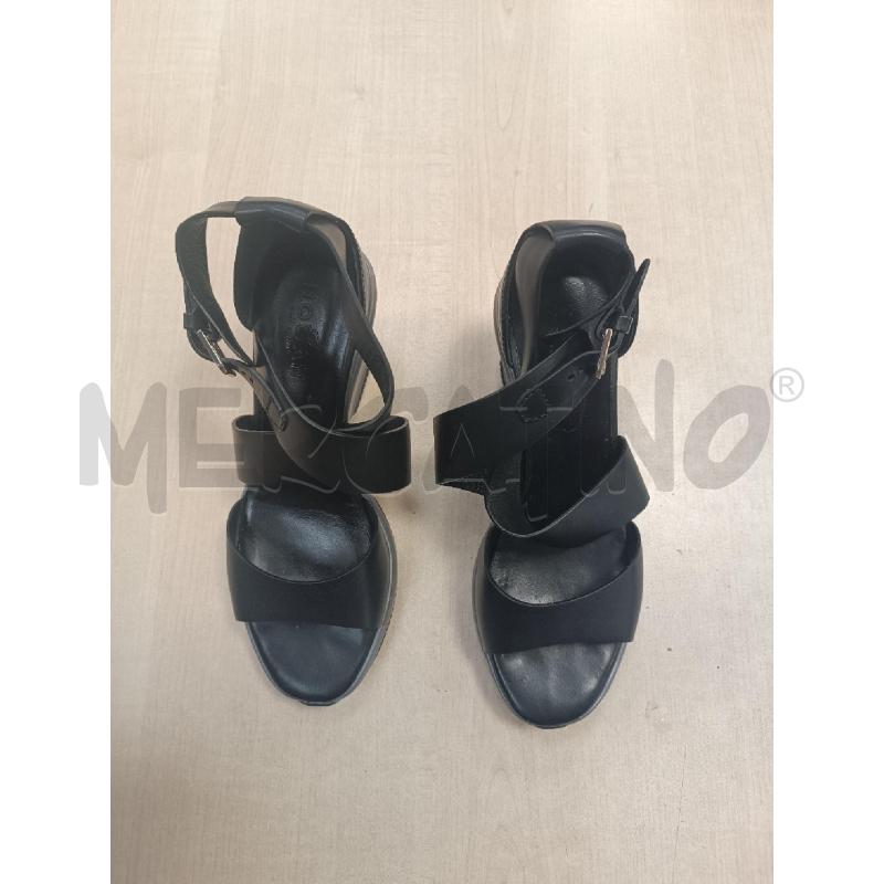 SANDALI DONNA HOGAN GRIGIO NERO  | Mercatino dell'Usato Torino tenivelli 2